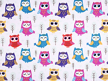 Cotton Fabric / Canvas Owl