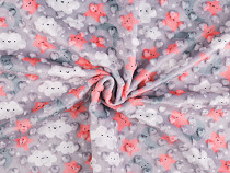 Minky Plush Dimple Dot Soft Blanket Fabric, Star