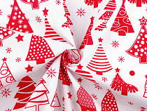 Cotton Fabric - Christmas Tree