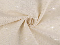 Decorative fabric with lurex double-sided, Loneta