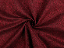 Decorative fabric with lurex double-sided, Loneta