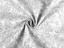 Decorative fabric with lurex Christmas Theme, Loneta