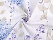 Decorative fabric Loneta flowers