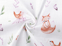 Cotton cloth / muslin fabric, animals