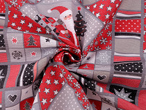 Decorative fabric Loneta St. Nicholas / Christmas