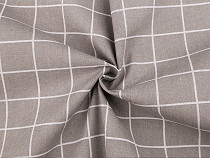 Cotton fabric / linen imitation, coarser