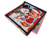 Gobelin-Kissenplatte 50 x 50 cm Weihnachten