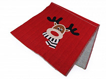 ¡Listo para coser! Kit de almohada precortada tipo tapiz, reno, 50x50 cm