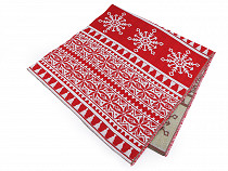 ¡Listo para coser! Kit de almohada precortada 50x50 Navidad 