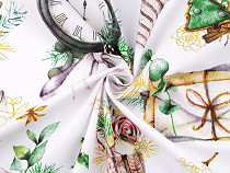 Christmas cotton fabric / canvas
