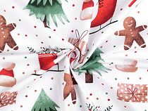 Christmas Cotton Fabric / Canvas
