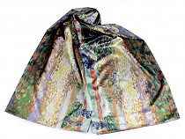 Satin scarf / shawl 70x180 cm