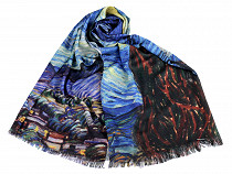 Cotton scarf / shawl 70x170 cm