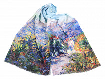 Cotton scarf / shawl 70x170 cm