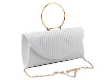 Handbag clutch with lurex 13x25 cm