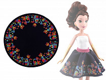 Panneau de jupe circulaire pour poupée 