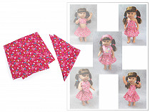 Ready to Sew! PreCut Skirt and Scarf Kit for Doll