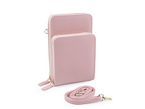 Portefeuille avec poche pour téléphone portable/Sac à bandoulière, 11 x 18 cm