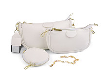 Handbag 3-in-1 with a Wide Strap