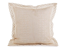 Lace pillowcase cover 45x45 cm