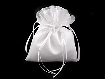 Satin-Pompadour-Handtasche für Brautjungfern