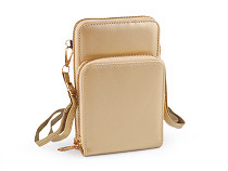 Crossbody bag / wallet with mobile phone pocket  11.5x18 cm