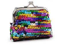 Petit Sac à Bandoulière à Paillettes Pour Enfant - Portefeuille Zippé Fille/garçon - Idéal Cartes, Pièces, Accessoires - 8