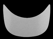 Visière pour casquette, largeur 75 mm