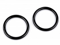 O Ring Ø30 mm for leather, black
