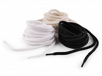 Cotton shoelaces, sneakers, sweatshirt laces length 120 cm