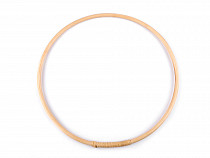 Bambusový kruh na lapač snov / na dekorovanie Ø30 cm