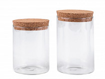 Glass bottle / jar with cork