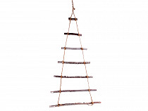 Weihnachtsbaum aus Holz zum Aufhängen