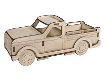 Kreativní sada dřevěné 3D puzzle automobil