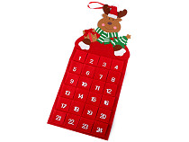 Reindeer hanging advent calendar
