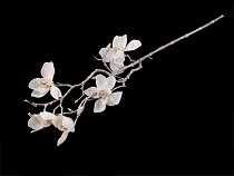 Sztuczne magnolie metaliczne oszronione 