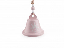 Bell with snowflakes Ø80 mm 2nd quality