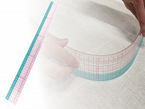 Règle de tailleur flexible pour la couture et le stylisme, 50 cm