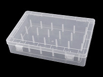 Cutie de plastic pentru papiote 24 bucăți 