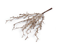 Christmas Twig with Glitter on a Wire