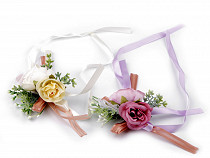 Décoration de mariage pour boutonnière avec fleurs