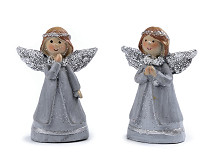 Angel decoration with glitter