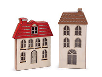 Decoration Light-up LED Wooden House 2nd quality