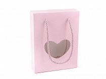 Paper Box with see-through Heart Window 