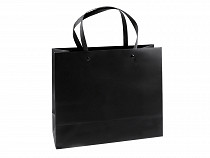 Gift bag with firm handle