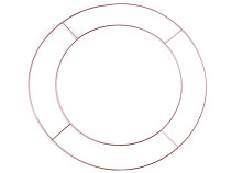Double metal circle for dream catcher / for decoration Ø45 cm