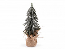 Artificial Mini Christmas Tree with Glitter