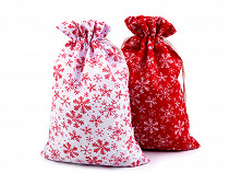 Gift Bag Snowflakes 20x30 cm