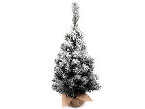 Umelý vianočný stromček zasnežený