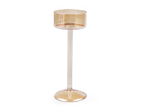 Long-Stem Glass Tealight Candleholders 16 cm